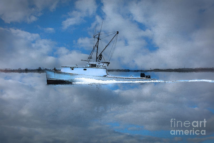 Like a Painted Ship On a Painted Ocean Photograph by  Gene  Bleile Photography 
