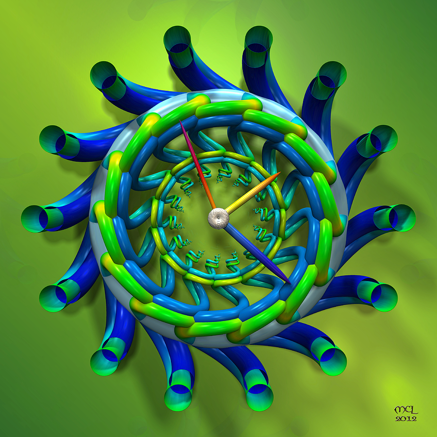 Like Clockwork Digital Art by Manny Lorenzo