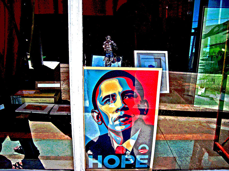 Like Ike Like Obama Digital Art by Joseph Coulombe