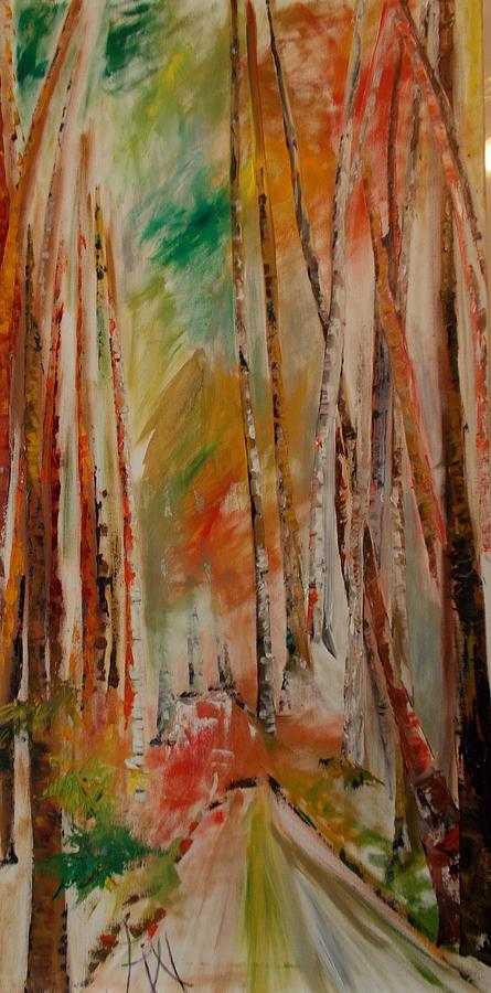 Like The Trees Always Looking Up Painting by PainterArtist FIN