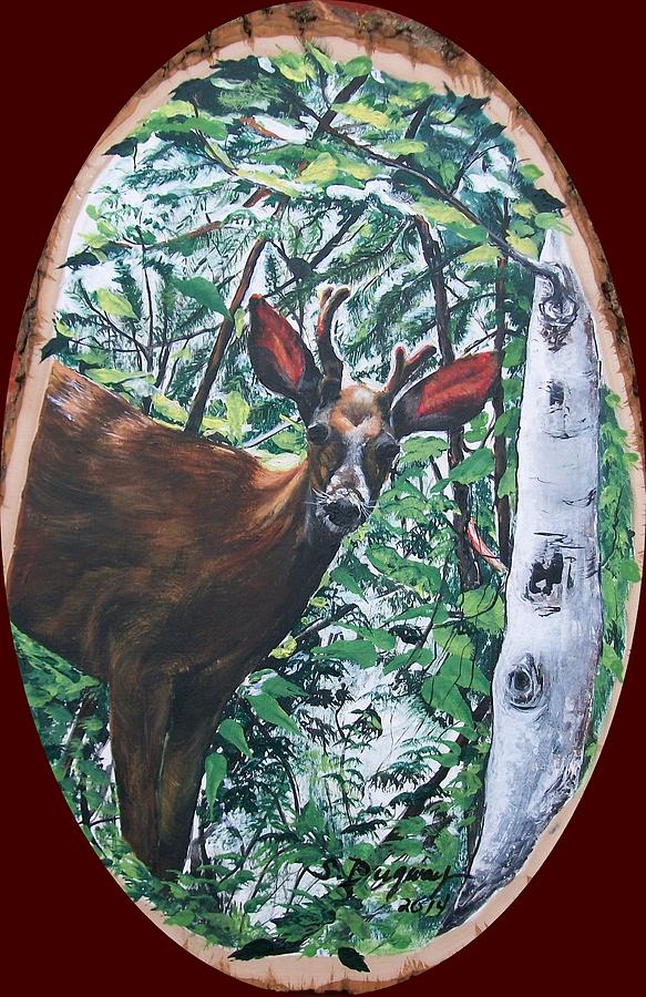 Lil Buck  Painting by Sharon Duguay