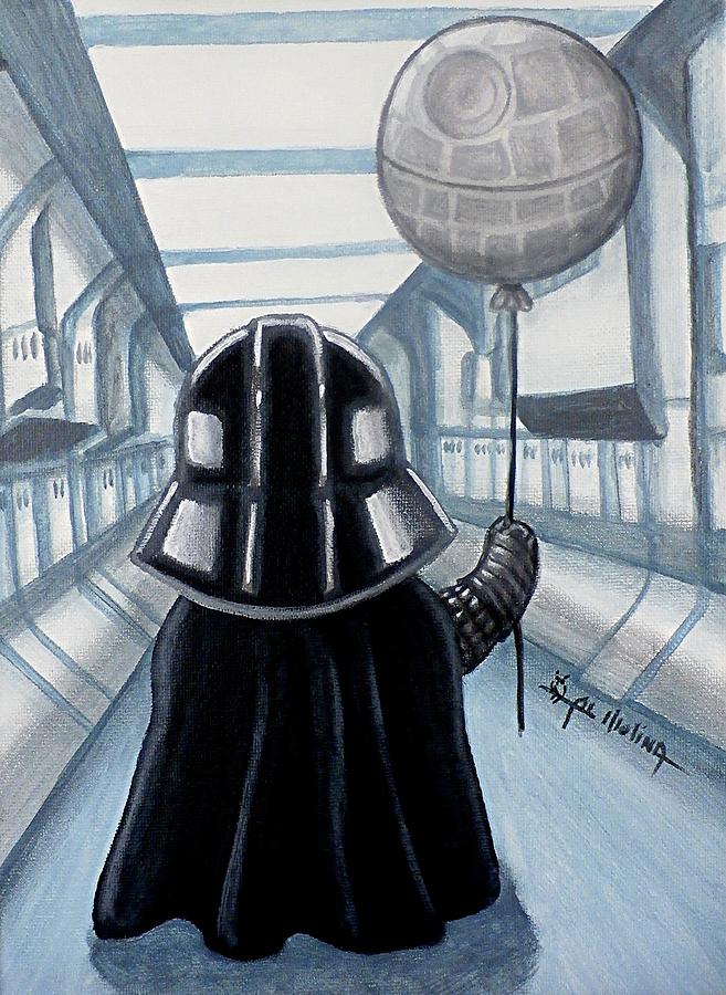 Lil Vader Dreams Big Painting by Al  Molina
