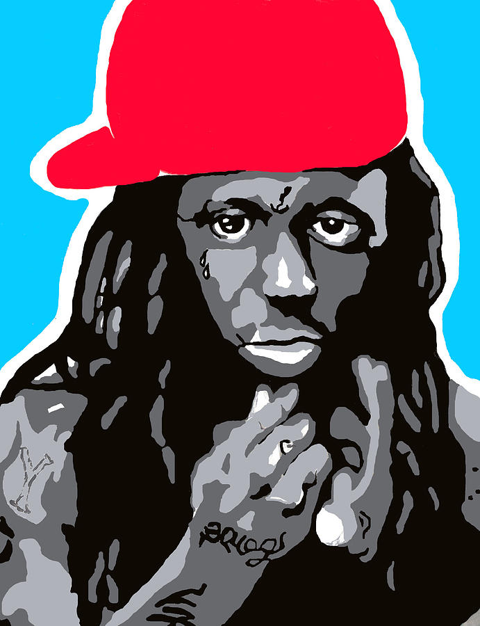 Lil Wayne Painting - Lil Wayne by Ashley Greer