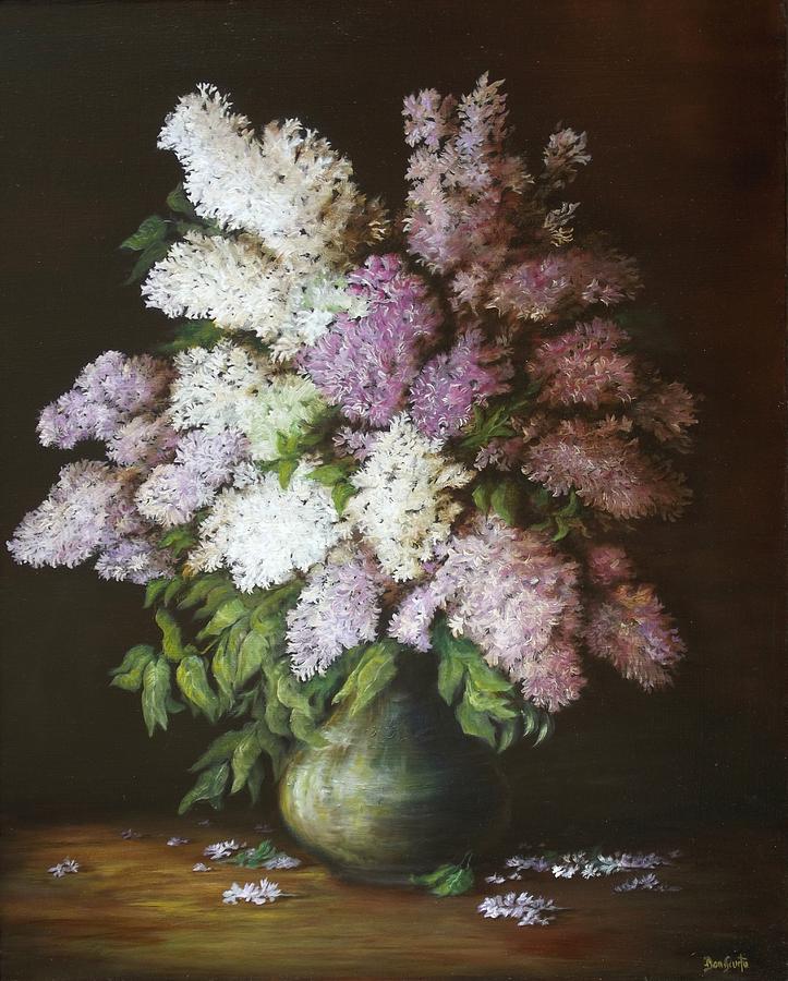 Lilac Painting by Dan Scurtu - Fine Art America