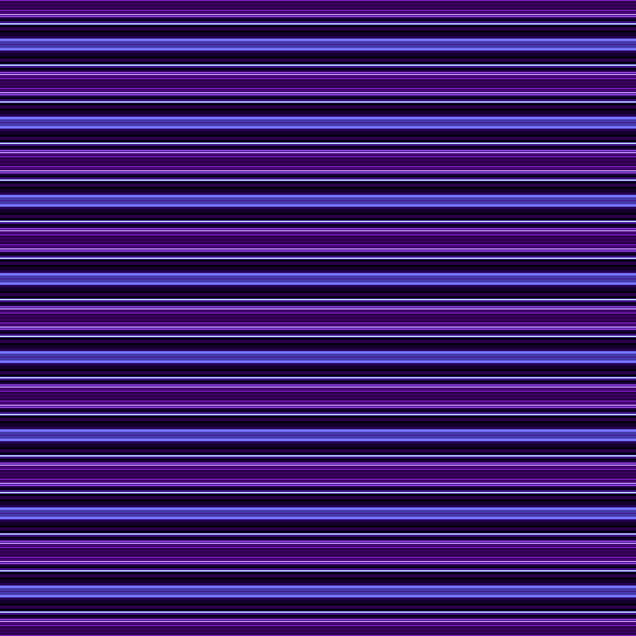 Lilac Lavender Purple Monochrome Stripes Digital Art by Shelley Neff