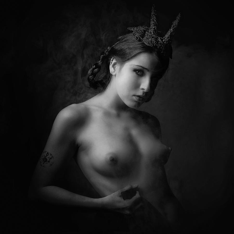 Nude Photograph - Lilith by Jacek Poprawski