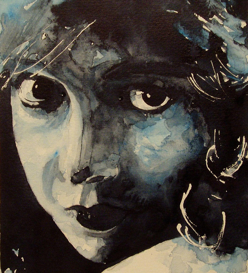 Lillian Gish  Painting by Paul Lovering
