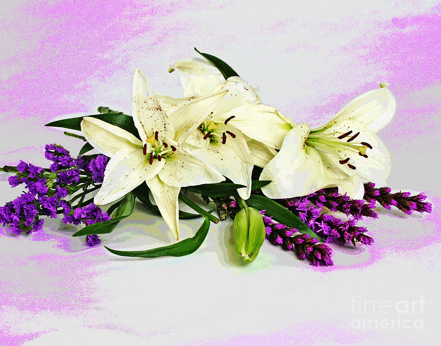 Lillies Photograph by Larry Oskin