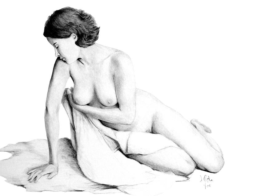 Lily Grace of Form 3 Drawing by Joseph Ogle