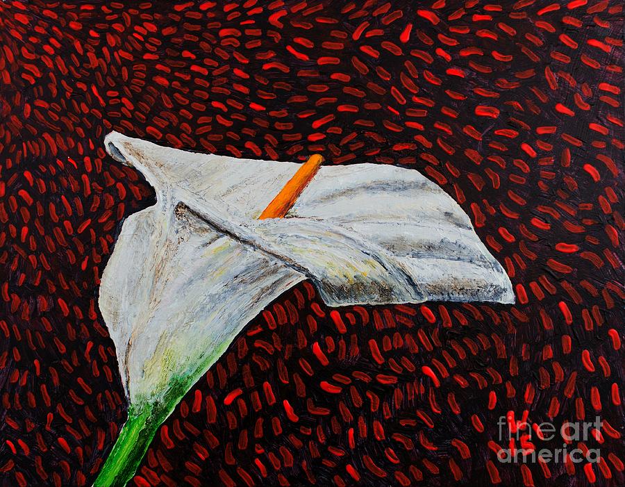 Lily II Painting by Richard Wandell