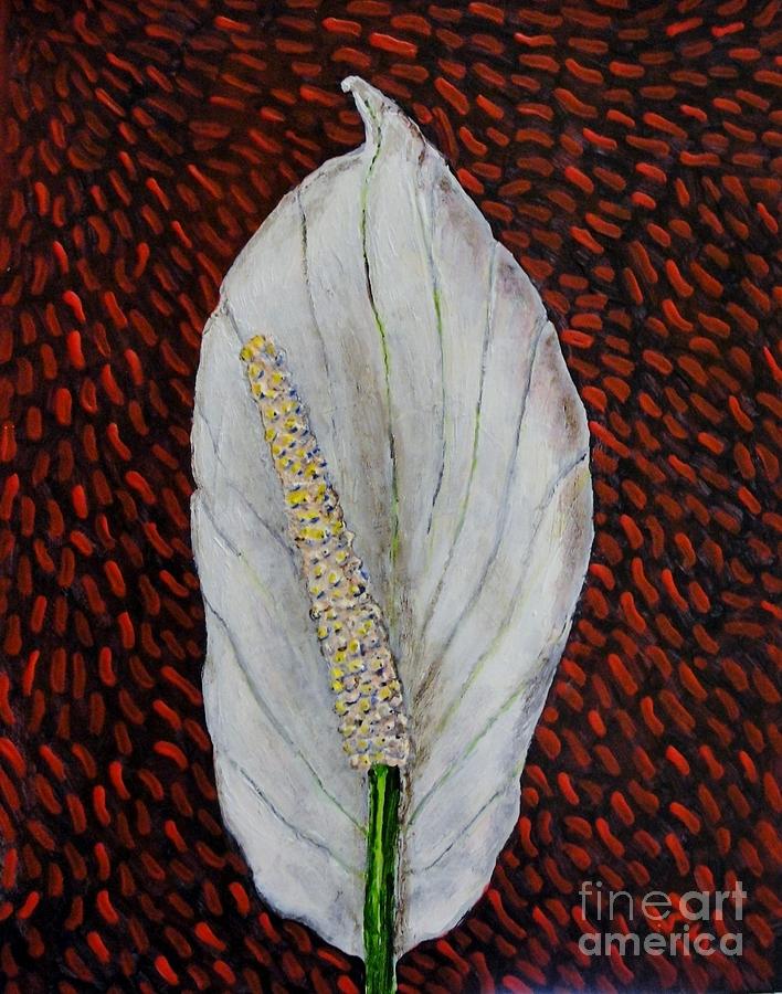 Lily III Painting by Richard Wandell