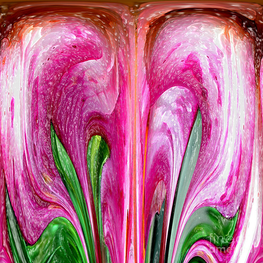 Rose Photograph - Lily Splat Abstract by Jeff McJunkin