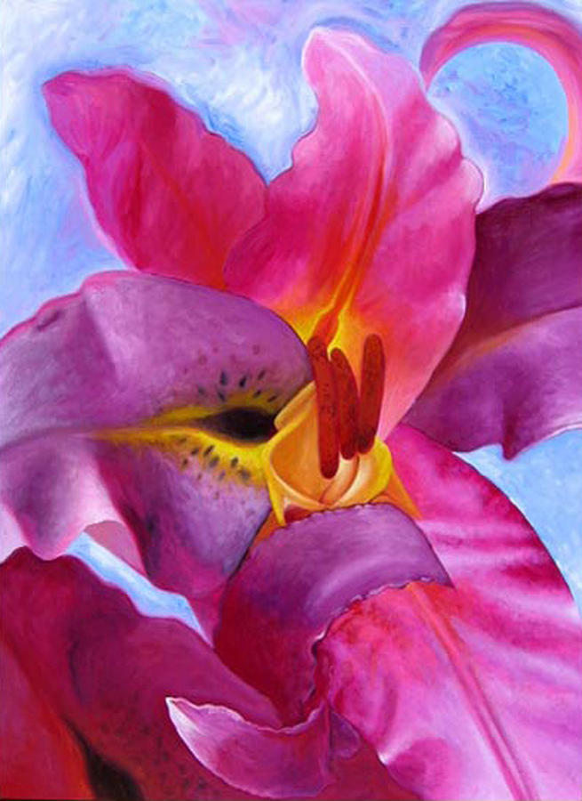 Flower Painting - Lily by Steven Sullivan