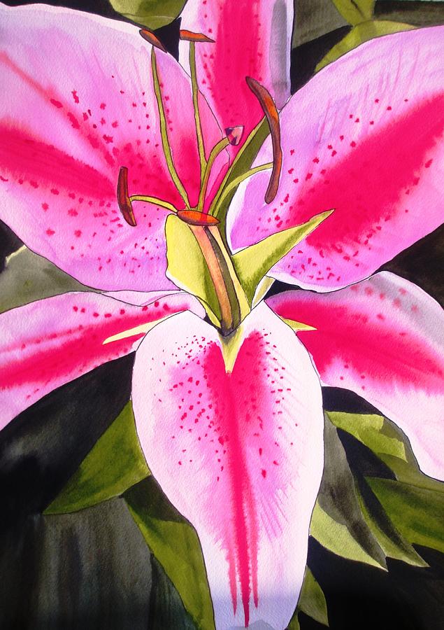 Lily Tenerife Painting By Sacha Grossel - Pixels