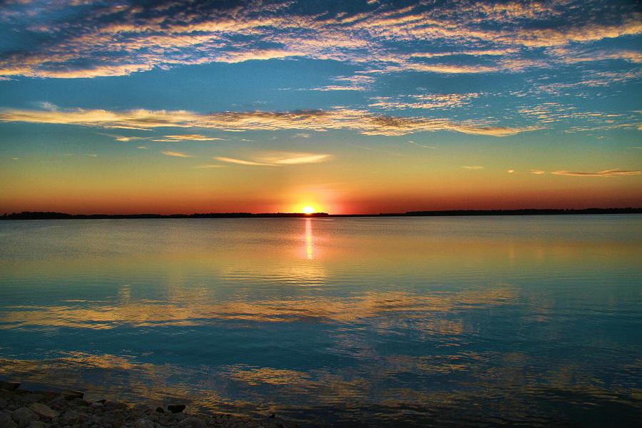 Lima Ohio Sunset Photograph by Dan Sproul