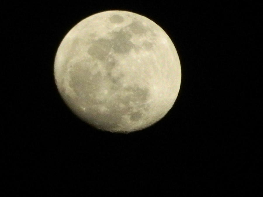Limage de la Lune 2 Photograph by George Pedro