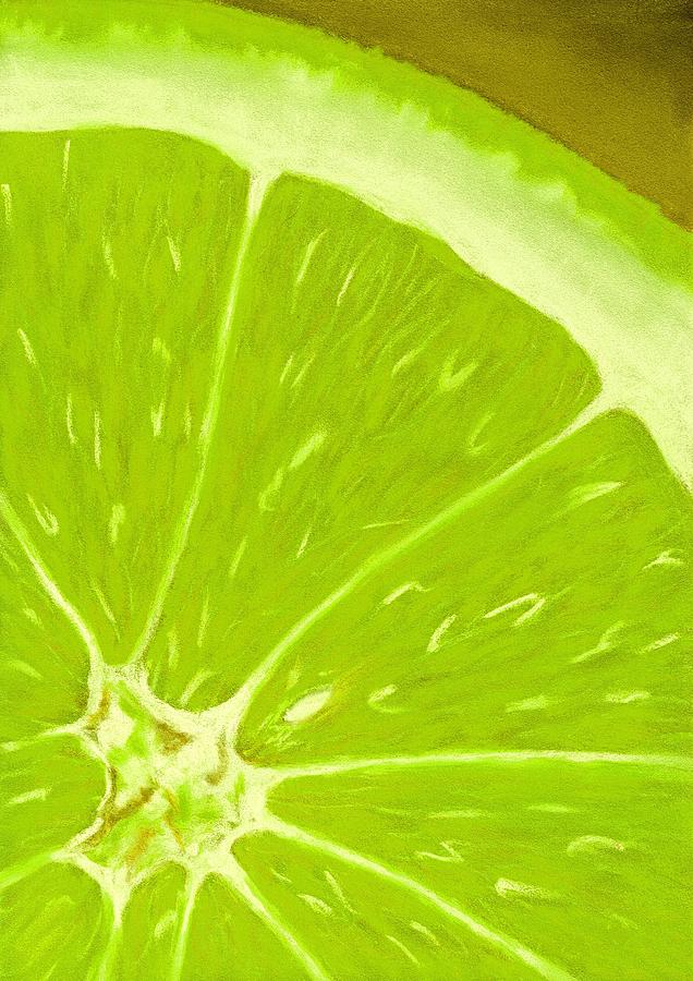 Lime Painting by Anastasiya Malakhova