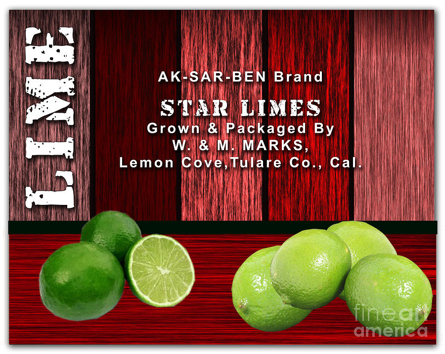 Lime Mixed Media - Lime Farm by Marvin Blaine