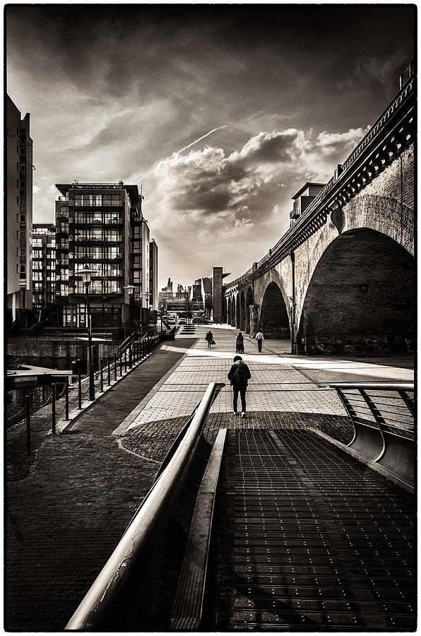 Limehouse Basin Pathway Photograph by Lenny Carter