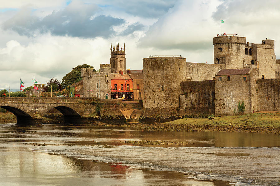 Limerick, Ireland. King Johns Castle by Ken Welsh