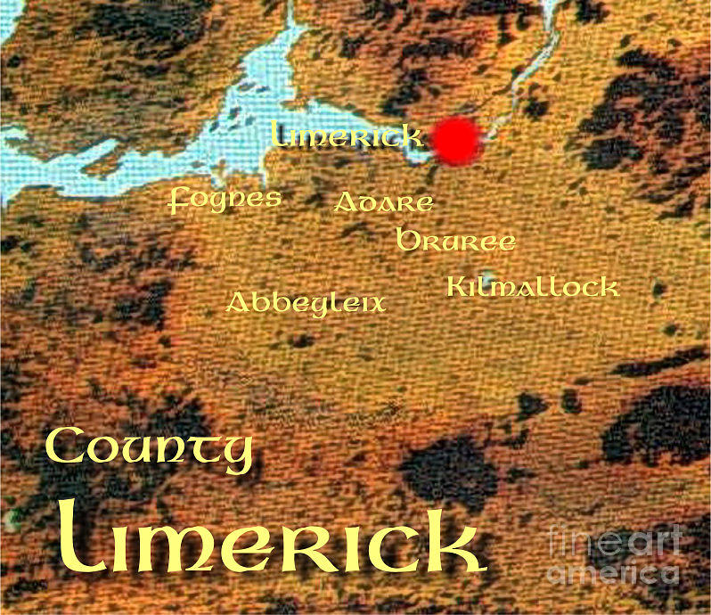 Welcome To Limerick Digital Art by Val Byrne