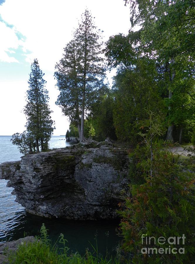 Limestone Ledge Photograph by Snapshot Studio Fine Art America