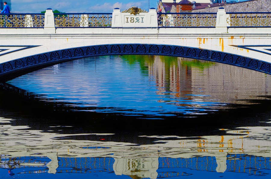 Sean Heuston Dublin Bridge Photograph by Sharon Popek