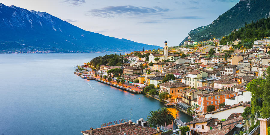 Limone sul Garda, lake Garda, Italy Photograph by © Marco Bottigelli