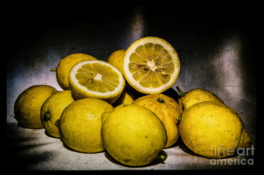 Limoni Photograph - Limoni by Maria grazia Gardella