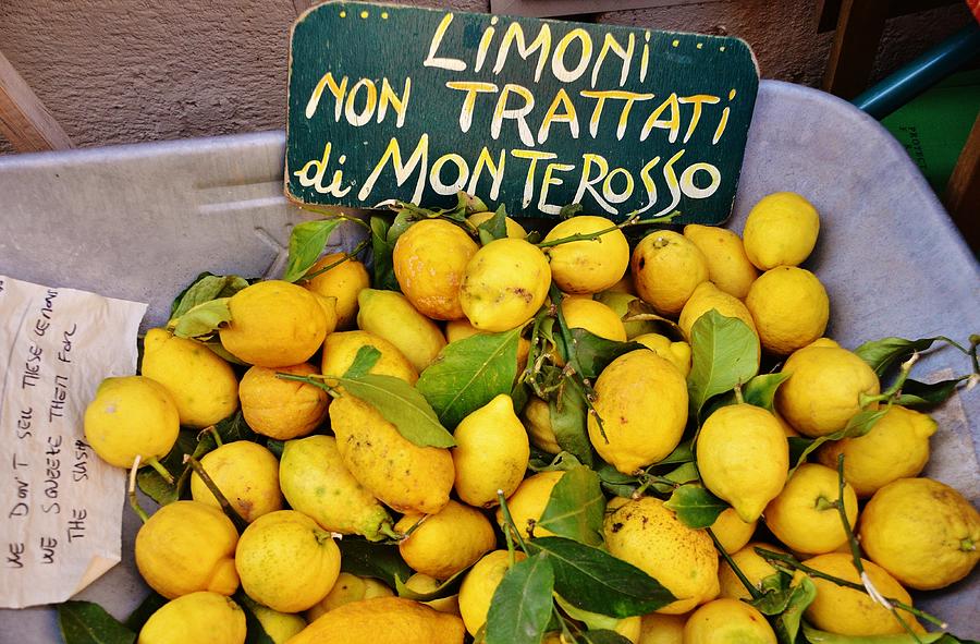 Lemon Photograph - Limoni non trattati by Dany Lison