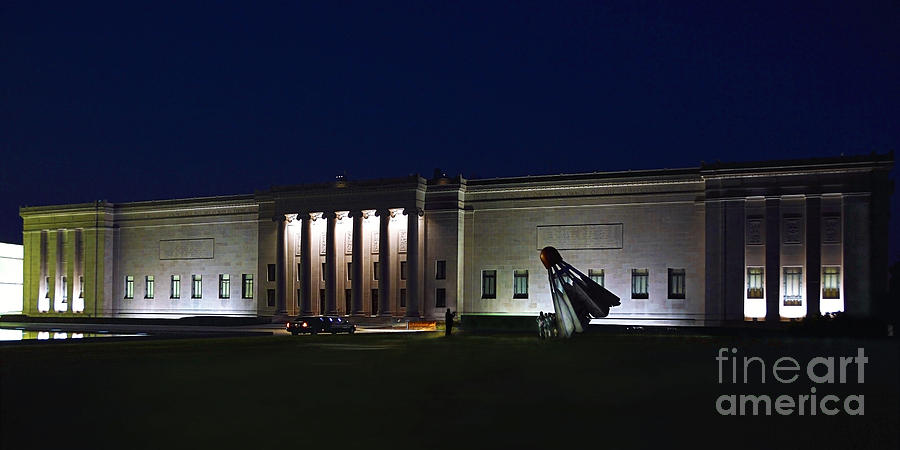 Limousine at the Nelson Atkins Museum Photograph by Catherine Sherman