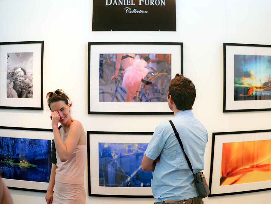 Show Photograph - LImpact de lArt by Daniel Furon