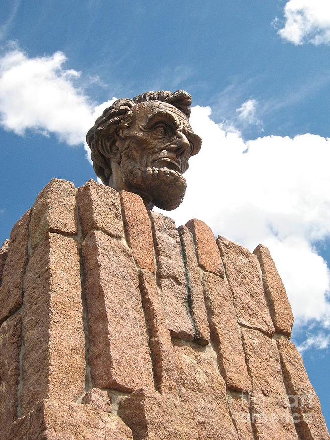 Lincoln at Wyoming Museum Photograph by Phyllis Kaltenbach