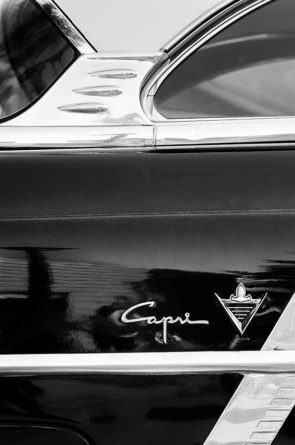 Lincoln Capri Emblem Photograph by Jill Reger