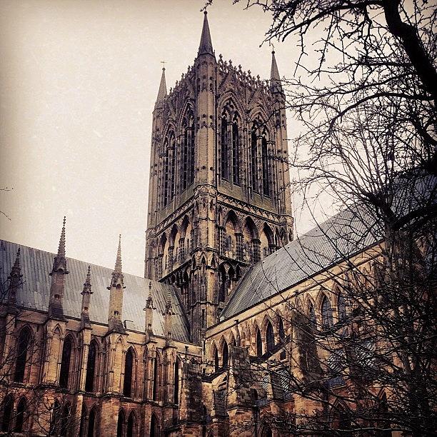 Architecture Photograph - Lincoln Cathedral by Ben Long
