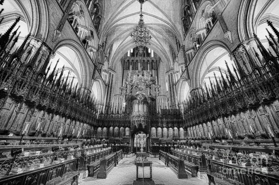 Lincoln Cathedral the Choir II Photograph by Jack Torcello