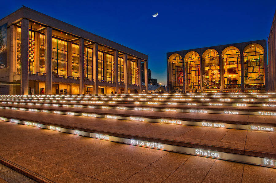 Lincoln Center Photograph by Susan Candelario