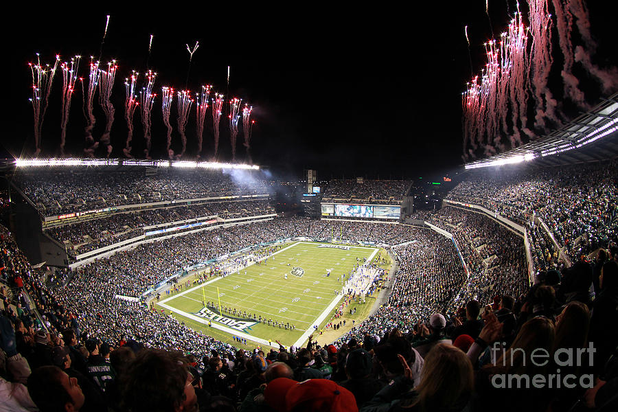 Lincoln Financial Field Print, Philadelphia Eagles Football