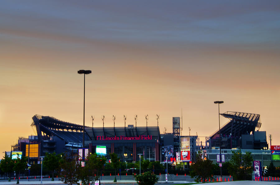 Lincoln Financial Field in a New Light Photograph by Bill Cannon