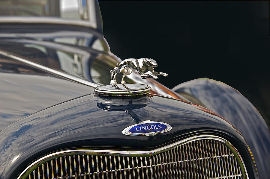 Lincoln Hood Ornament 4 Photograph by Dave Koontz