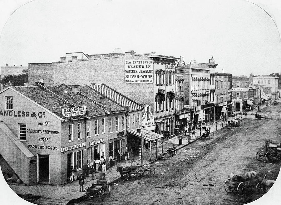 Lincoln Law Office, C1850 Photograph by Granger