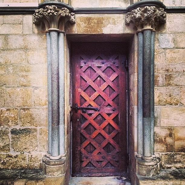 Door Photograph - #lincoln #lincolncathedral #cathedral by Charlotte Lyons
