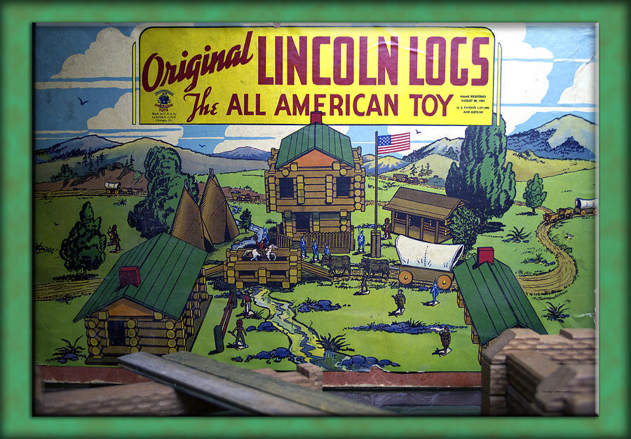 Lincoln Logs The American Toy Photograph by Thomas Woolworth