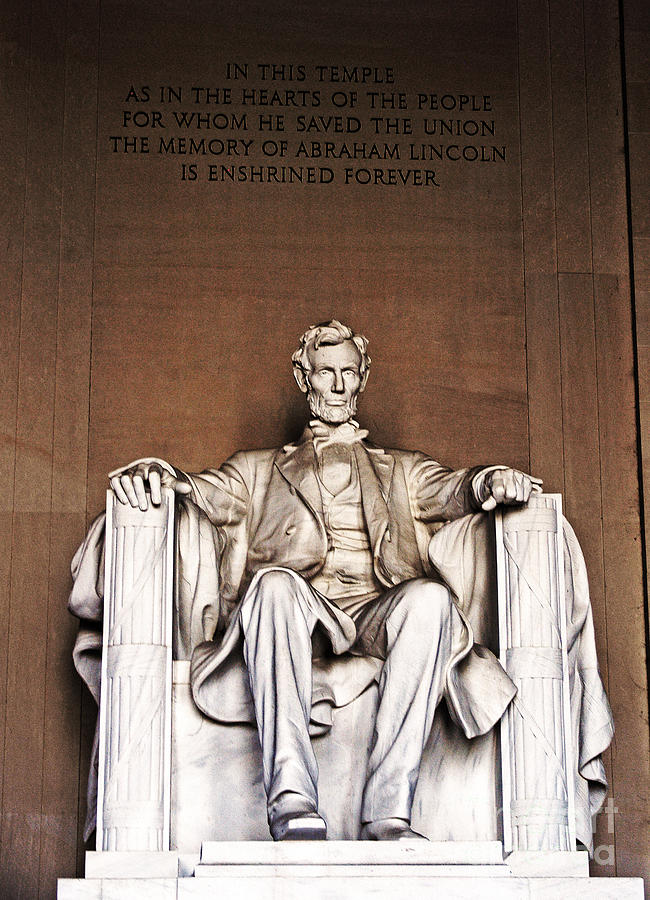Lincoln Memorial 2 Photograph by Kevin Fortier