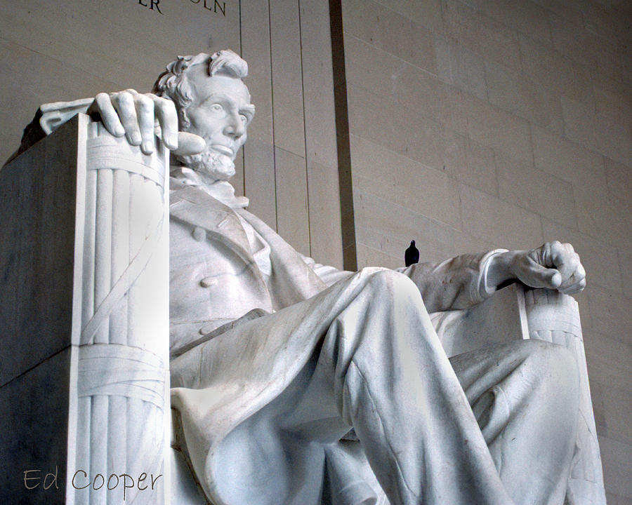 Lincoln Photograph - Lincoln Memorial by Ed Cooper