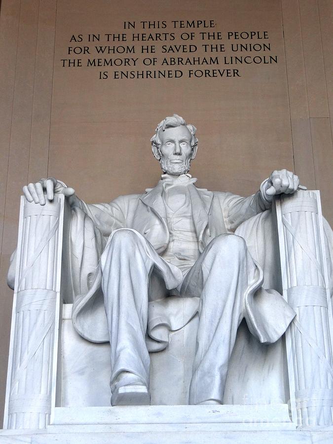 Lincoln Memorial Photograph by Ed Weidman