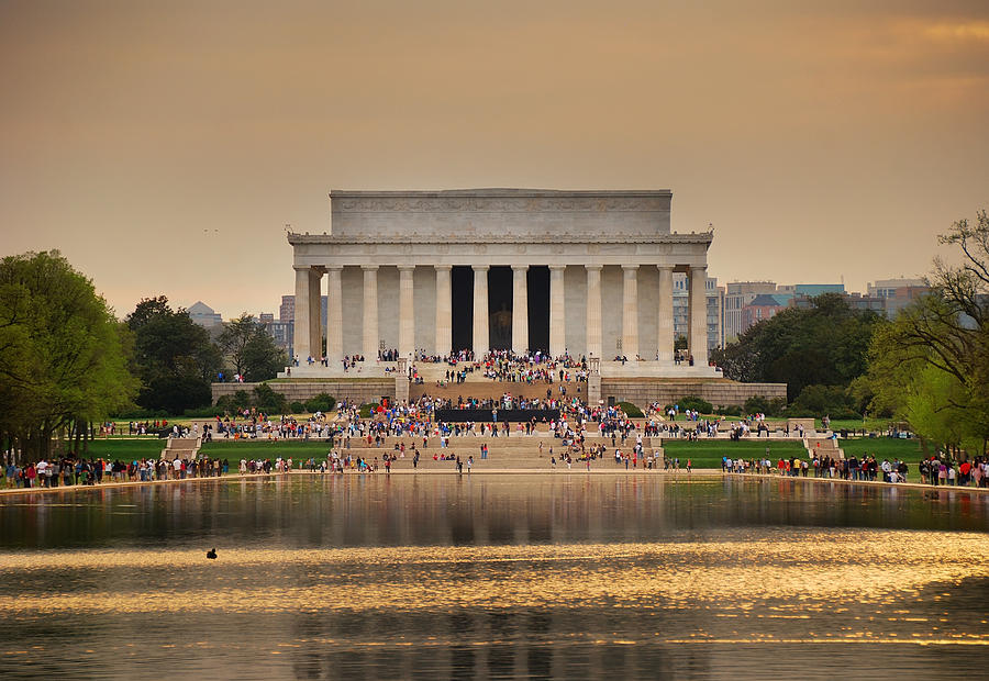 Lincoln Memorial in Washington DC Photograph by Songquan Deng