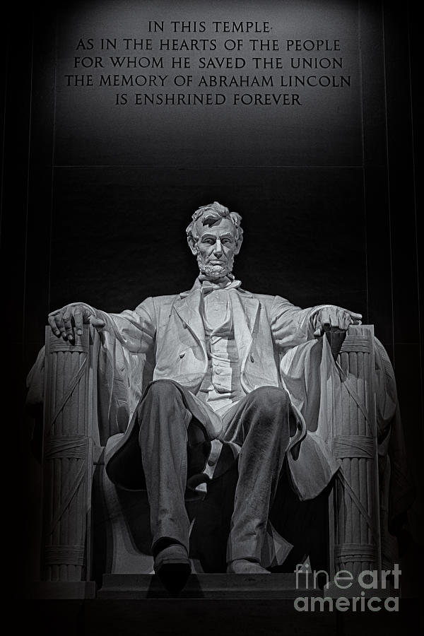Lincoln Memorial Photograph by Jerry Fornarotto