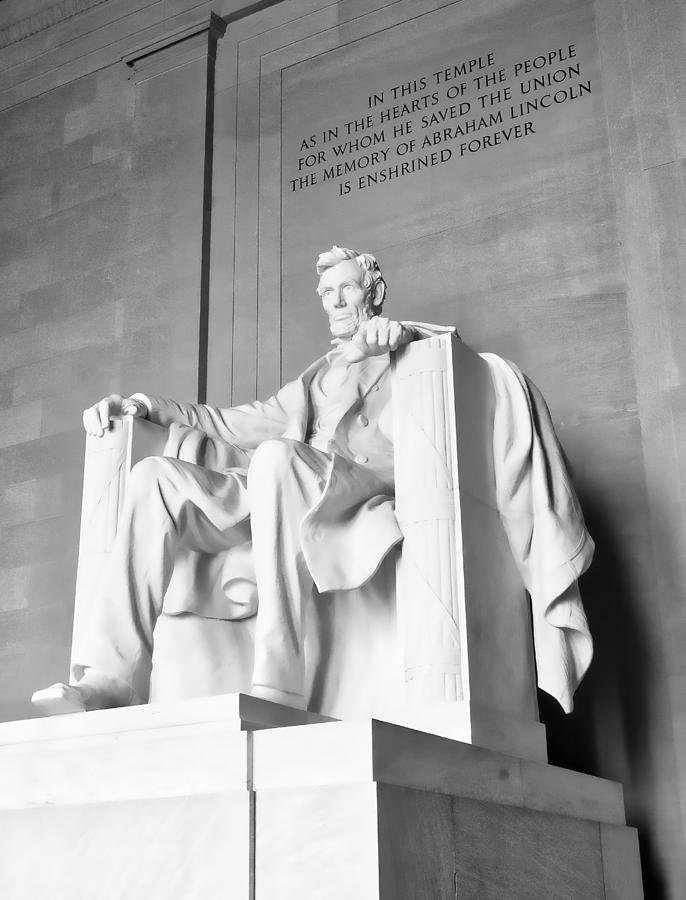 Lincoln Memorial Photograph by Steven Ralser