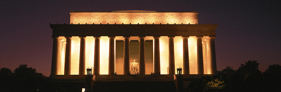 Lincoln Memorial Washington Dc Usa Photograph by Panoramic Images